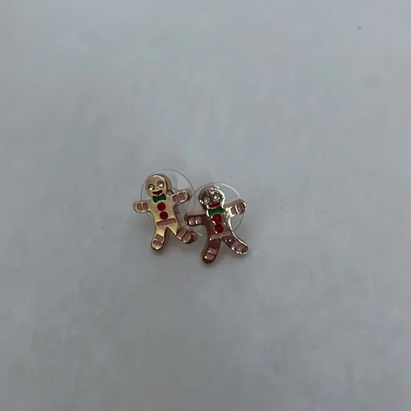 Gingerbread earrings - Picture 2 of 2